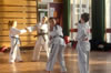 Tae Kwon-Do demonstration at Lutterworth College.