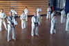 Student’s standing to attention.