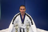 James Byrne, Lutterworth Tae Kwon-Do’s instructor with his trophies from the Midlands Championships, 2010.