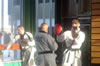 Tae Kwon-Do demonstration at Lutterworth College.