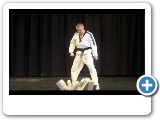TAGB Lutterworth Tae Kwon-Do’s former instructor Jim Byrne in action